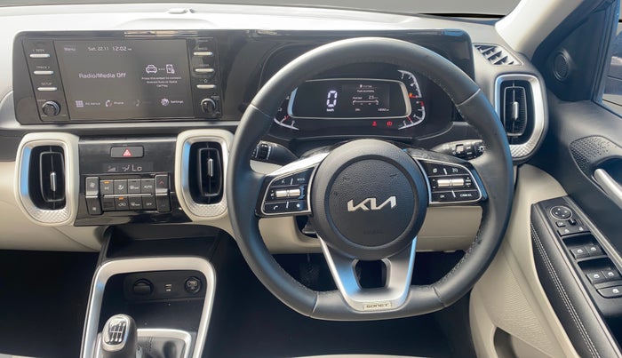 2022 KIA SONET HTX 1.5, Diesel, Manual, 14,039 km, Steering Wheel Close Up
