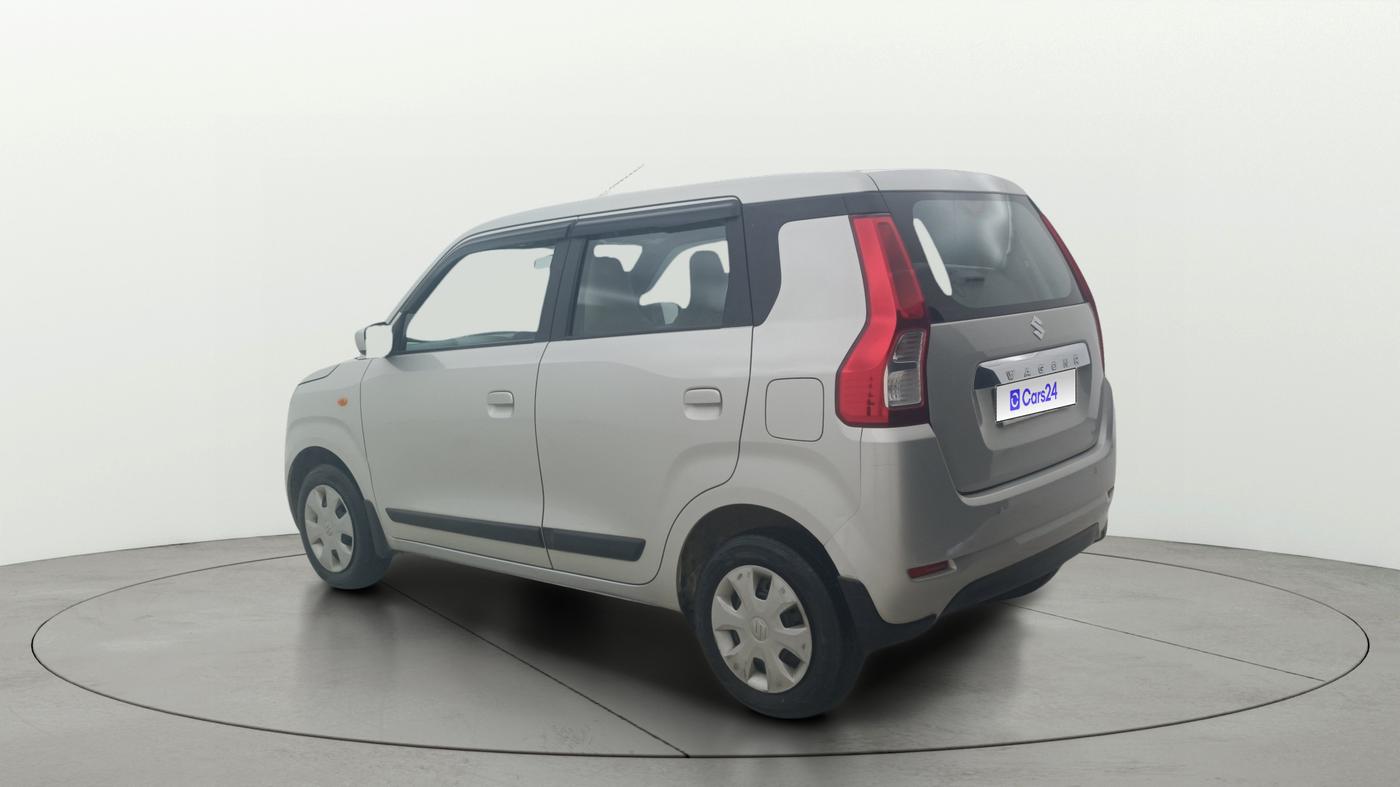 2019 Maruti New Wagon-R VXI 1.2 AMT, Petrol, Automatic, 35,723 km, Left Back Diagonal