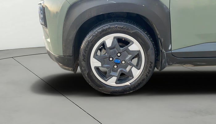 2023 Hyundai EXTER SX 1.2 CNG MT, CNG, Manual, 1,01,815 km, Left Front Wheel