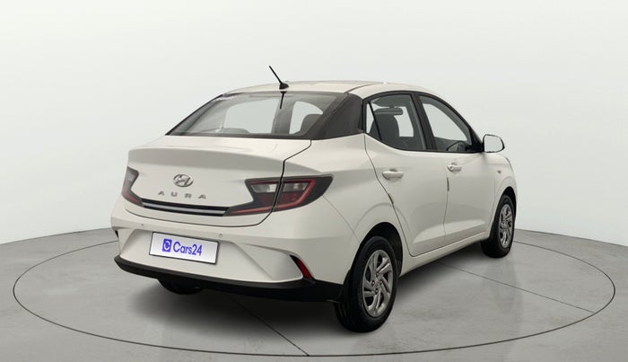 2022 Hyundai AURA S 1.2 CNG, CNG, Manual, 46,514 km, Right Back Diagonal