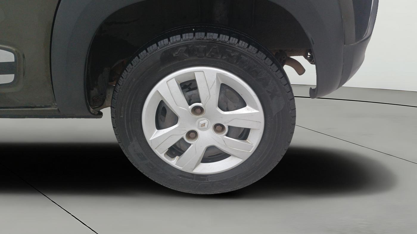 2018 Renault Kwid RXT 1.0 (O), Petrol, Manual, 1,38,712 km, Left Rear Wheel