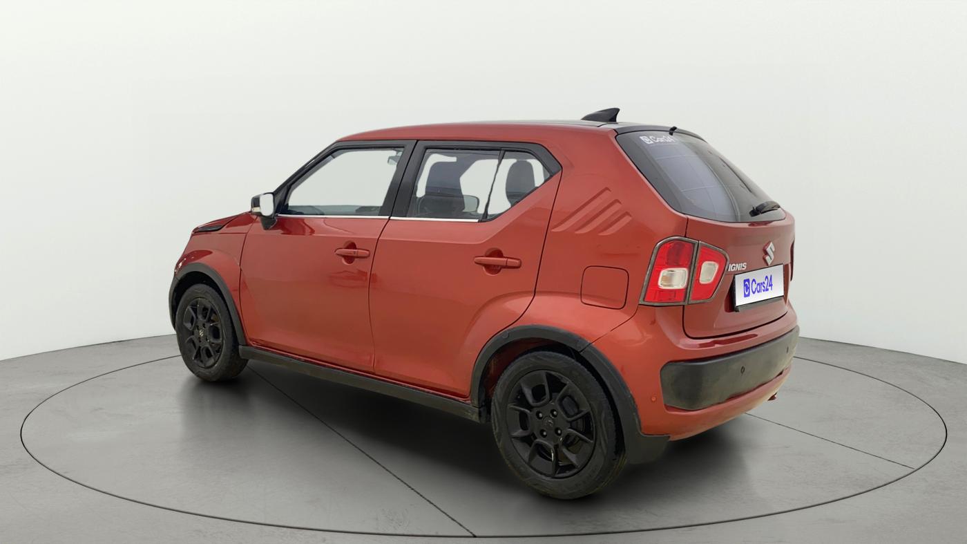 2017 Maruti IGNIS ZETA 1.2 AMT, CNG, Automatic, 1,28,019 km, Left Back Diagonal