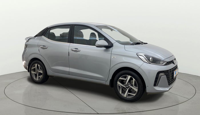 2023 Hyundai AURA SX PLUS 1.2 AMT, Petrol, Automatic, 18,474 km, Right Front Diagonal
