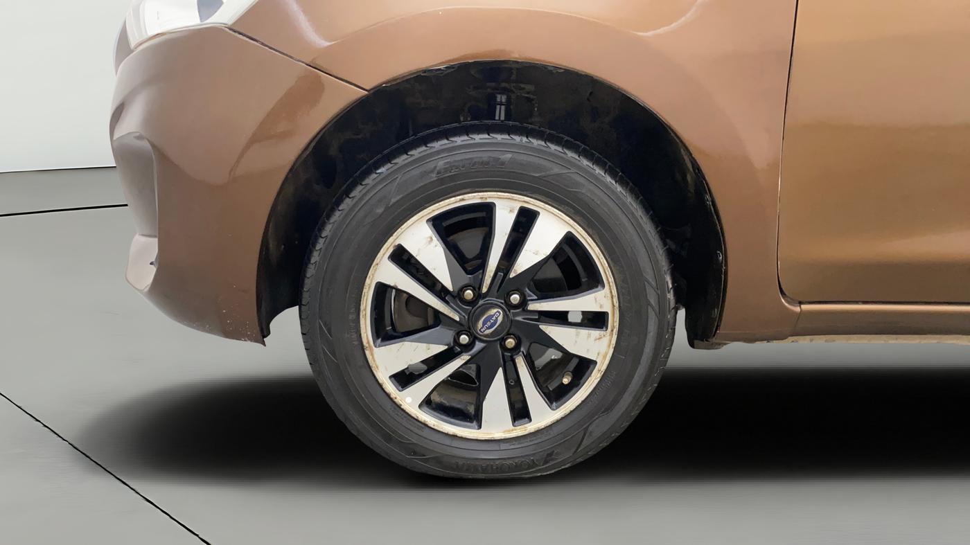 2020 Datsun Go Plus T(O), Petrol, Manual, 76,784 km, Left Front Wheel