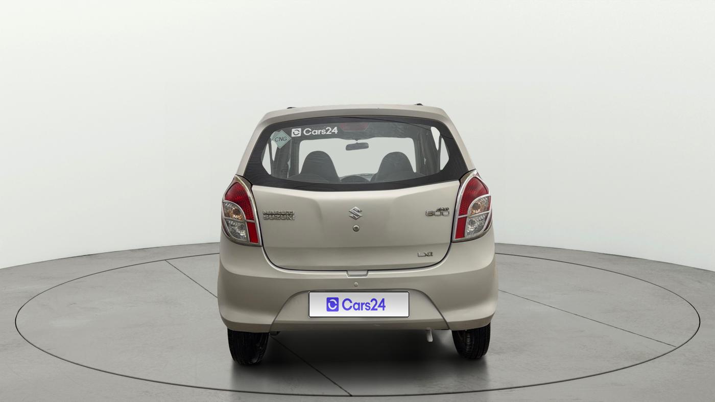 2012 Maruti Alto 800 LX CNG, CNG, Manual, 71,627 km, Back/Rear