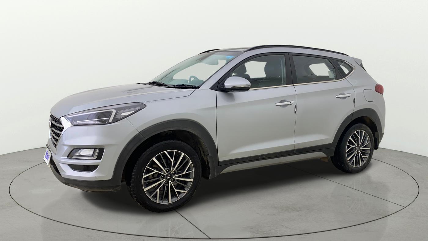 2021 Hyundai Tucson GLS 2WD AT PETROL, Petrol, Automatic, 52,291 km, Left Front Diagonal