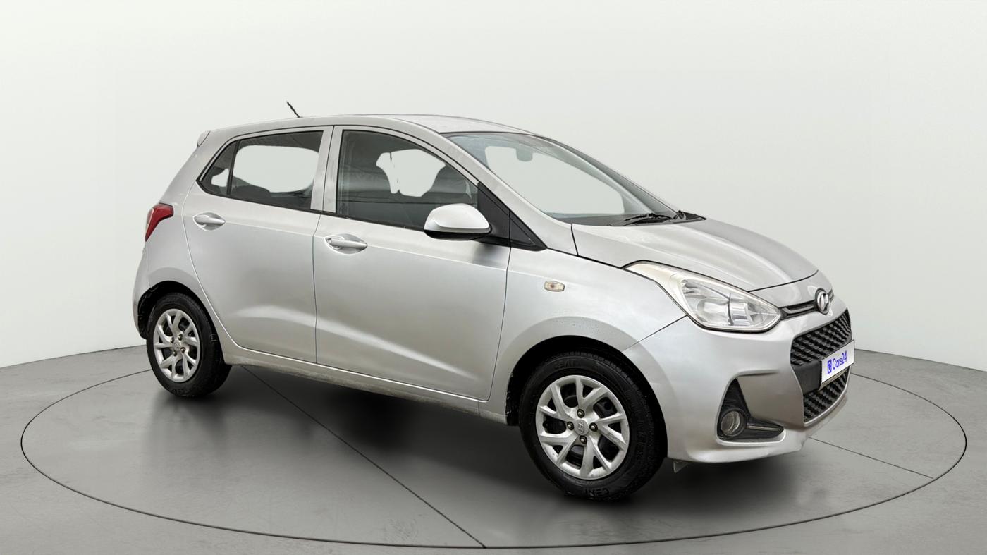2017 Hyundai Grand i10 SPORTZ 1.2 KAPPA VTVT, Petrol, Manual, 59,928 km, Right Front Diagonal