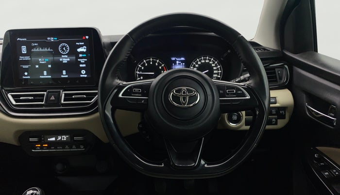 2024 Toyota Glanza V, Petrol, Manual, 39,116 km, Steering Wheel Close Up