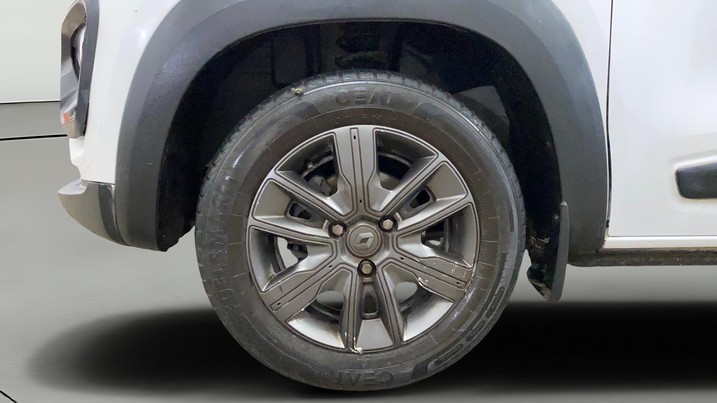 2021 Renault Kwid CLIMBER 1.0 AMT (O) DUAL TONE, Petrol, Automatic, 54,185 km, Left Front Wheel