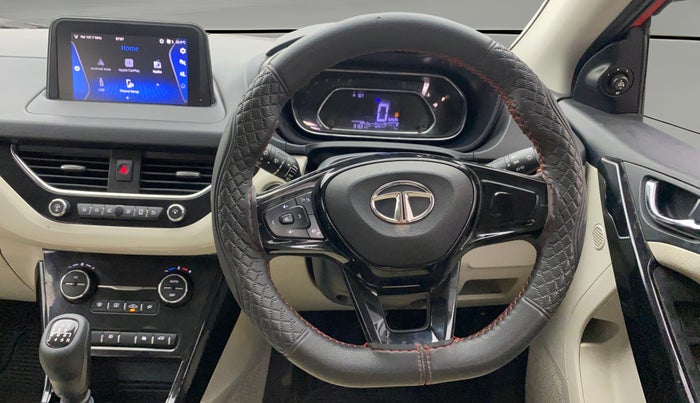2020 Tata NEXON XZ PLUS PETROL, Petrol, Manual, 81,512 km, Steering Wheel Close Up