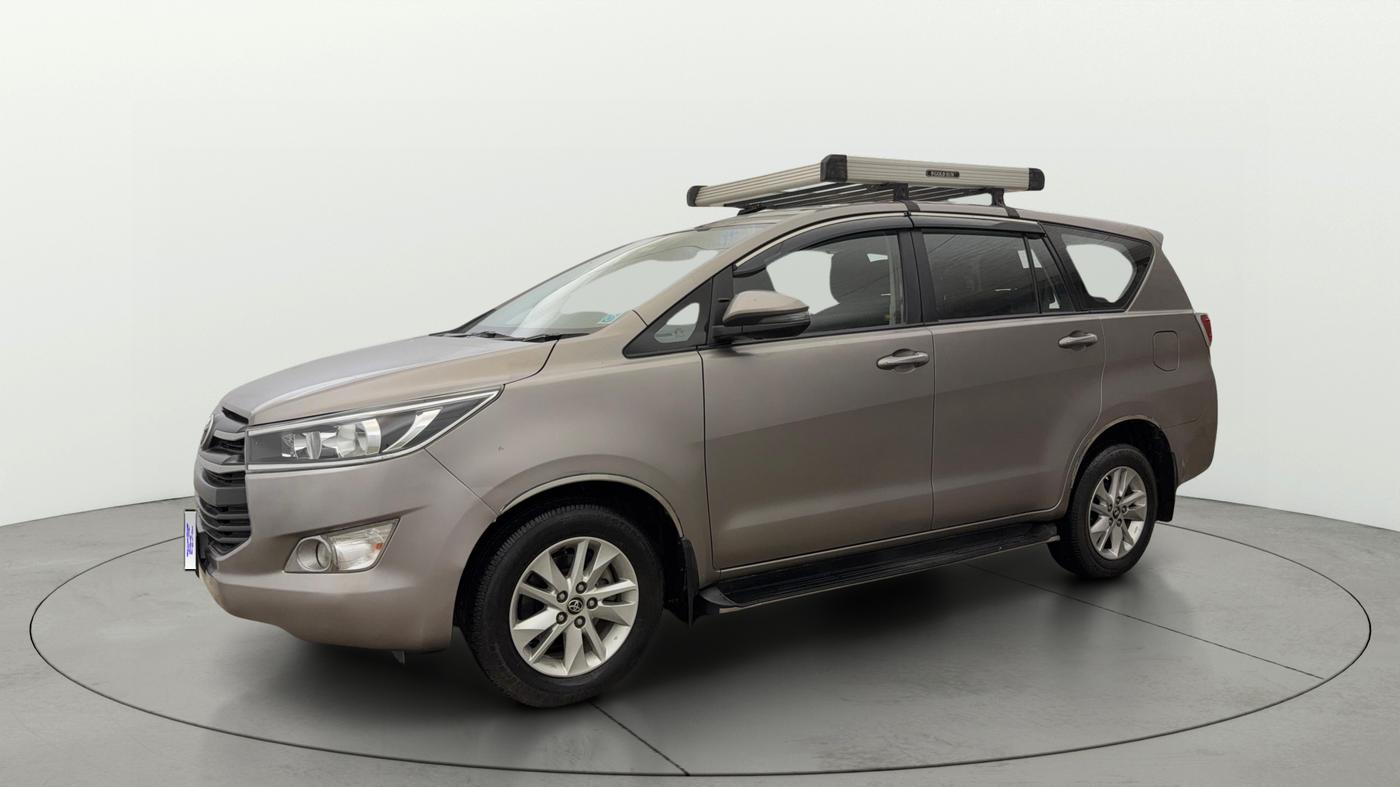 2019 Toyota Innova Crysta 2.7 GX AT 7 STR, Petrol, Automatic, 37,755 km, Left Front Diagonal