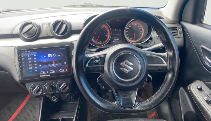 2019 Maruti Swift VXI, Petrol, Manual, 83,411 km, Steering Wheel Close Up