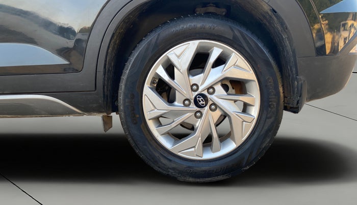 2021 Hyundai Creta SX IVT 1.5 PETROL, Petrol, Automatic, 1,17,569 km, Left Rear Wheel