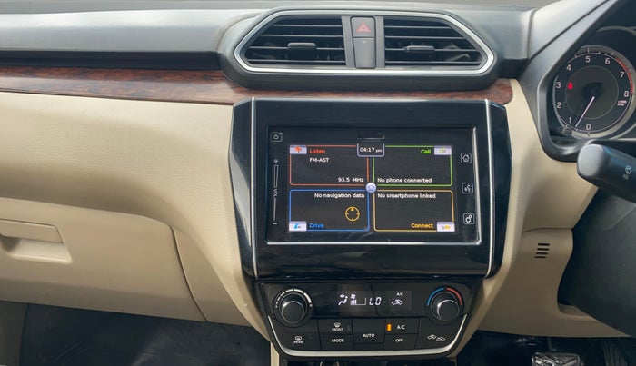 2017 Maruti Dzire ZXI PLUS AMT, Petrol, Automatic, 33,987 km, Air Conditioner