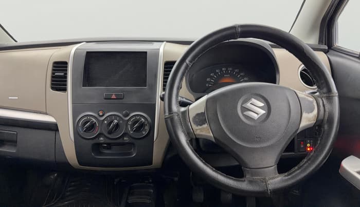 2014 Maruti Wagon R 1.0 LXI CNG, CNG, Manual, 73,911 km, Steering Wheel Close Up