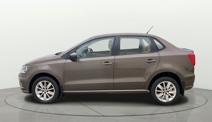 2016 Volkswagen Ameo HIGHLINE PLUS 1.5L AT 16 ALLOY, Diesel, Automatic, 1,32,884 km, Left Side