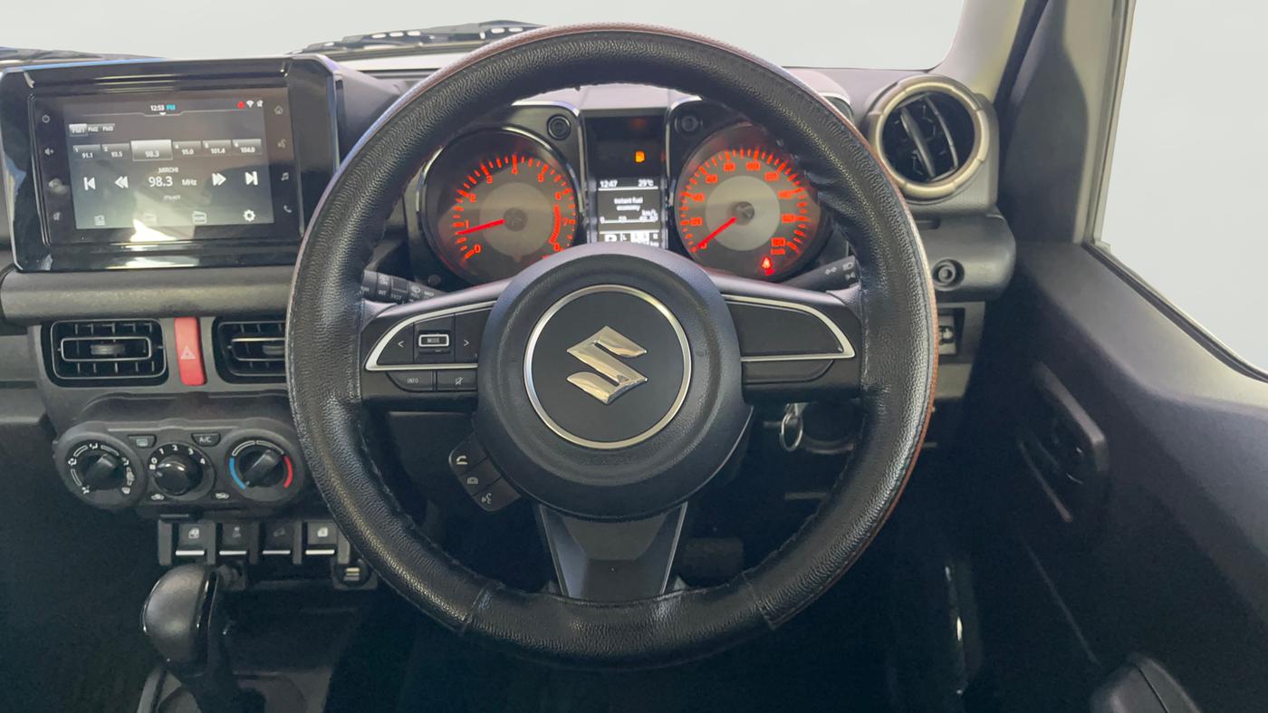 2023 Maruti JIMNY ZETA ALL GRIP PRO AT, Petrol, Automatic, 31,505 km, Steering Wheel Close Up