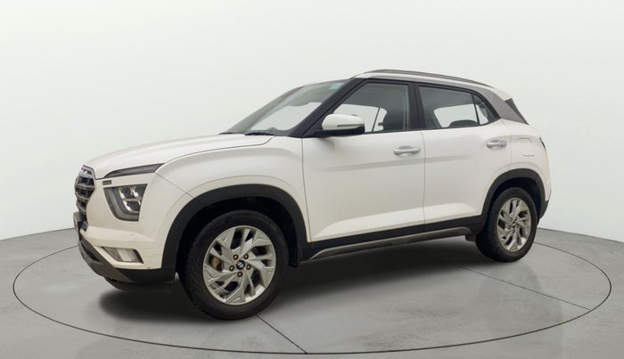 2023 Hyundai Creta SX IVT 1.5 PETROL, Petrol, Automatic, 18,526 km, Left Front Diagonal