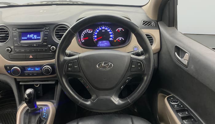 2014 Hyundai Xcent SX AT 1.2 (O), Petrol, Automatic, 55,436 km, Steering Wheel Close Up