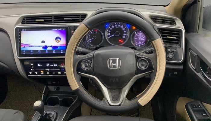 2018 Honda City 1.5L I-VTEC V MT, Petrol, Manual, 1,43,826 km, Steering Wheel Close Up