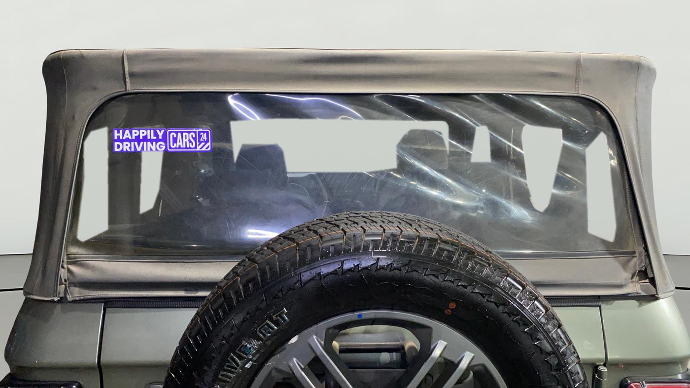 2020 Mahindra Thar LX D 4WD MT CONVERTIBLE, Diesel, Manual, 27,012 km, Rear Windshield