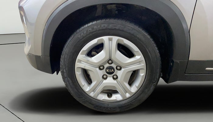 2021 KIA SONET HTX 1.0 IMT, Petrol, Manual, 49,825 km, Left Front Wheel