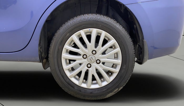 2017 Maruti Dzire ZXI, Petrol, Manual, 37,542 km, Left Rear Wheel