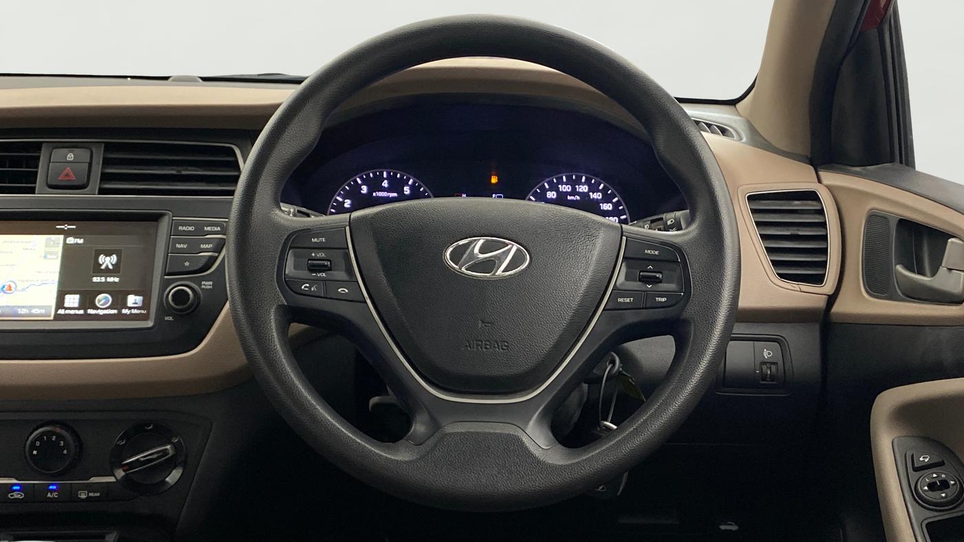 2020 Hyundai Elite i20 SPORTZ PLUS 1.2, Petrol, Manual, 49,027 km, Steering Wheel Close Up