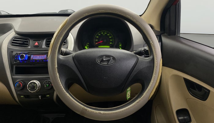 2013 Hyundai Eon ERA +, Petrol, Manual, 41,357 km, Steering Wheel Close Up