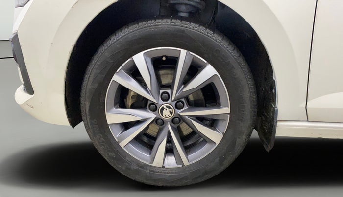 2022 Skoda SLAVIA STYLE 1.0L TSI MT, Petrol, Manual, 58,076 km, Left Front Wheel