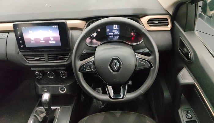 2021 Renault Kiger RXT (O) AMT, Petrol, Automatic, 39,237 km, Steering Wheel Close Up