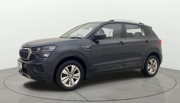 2021 Skoda KUSHAQ AMBITION 1.0L TSI AT, Petrol, Automatic, 32,052 km, Left Front Diagonal
