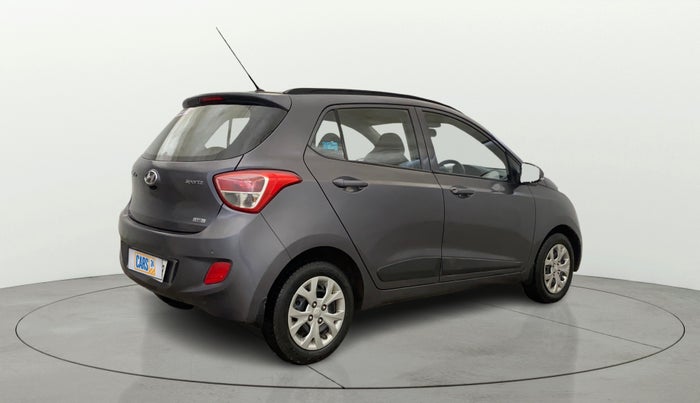 2016 Hyundai Grand i10 SPORTZ 1.2 KAPPA VTVT, Petrol, Manual, 35,189 km, Right Back Diagonal