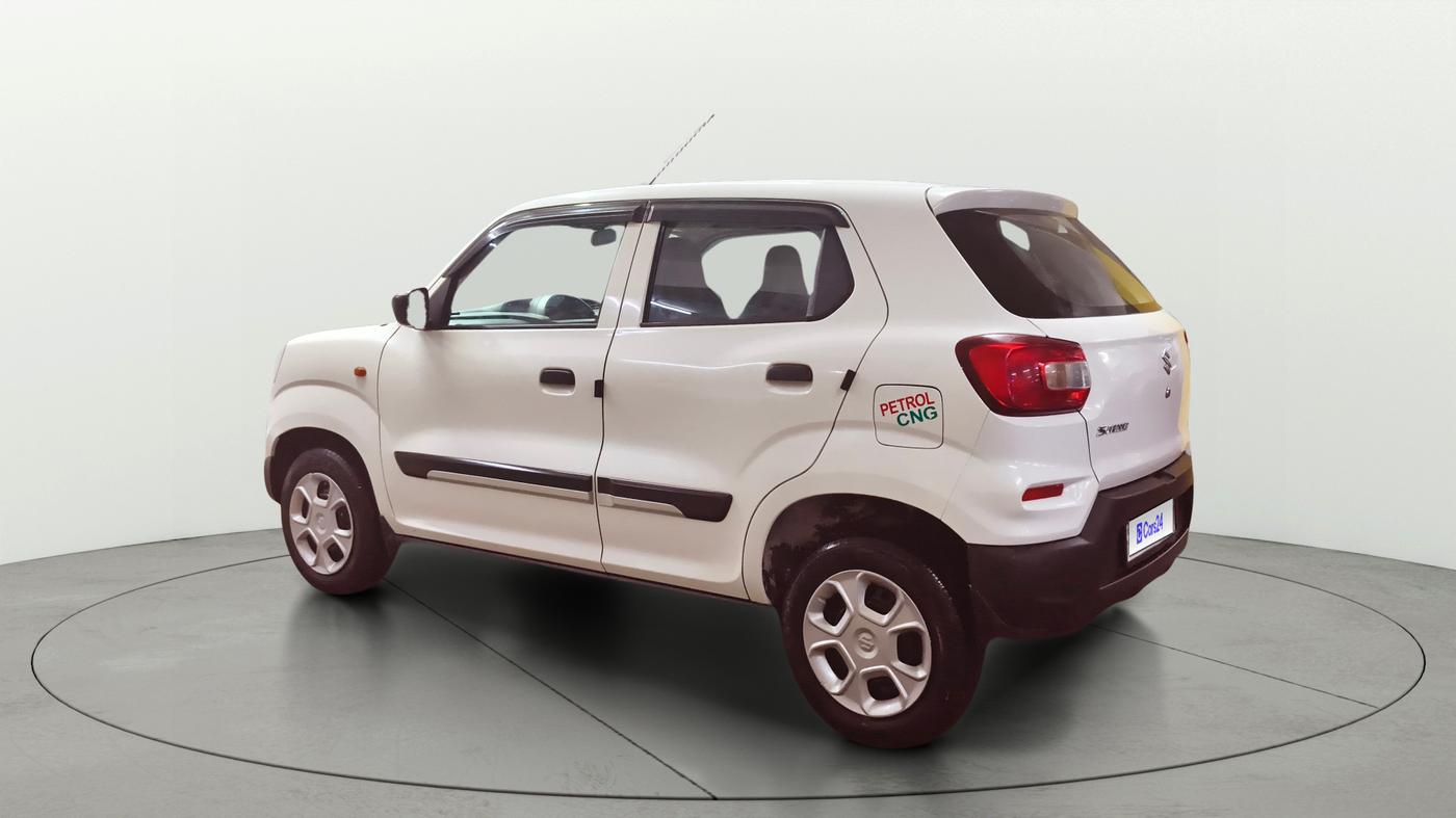 2022 Maruti S PRESSO VXI S-CNG, CNG, Manual, 27,008 km, Left Back Diagonal