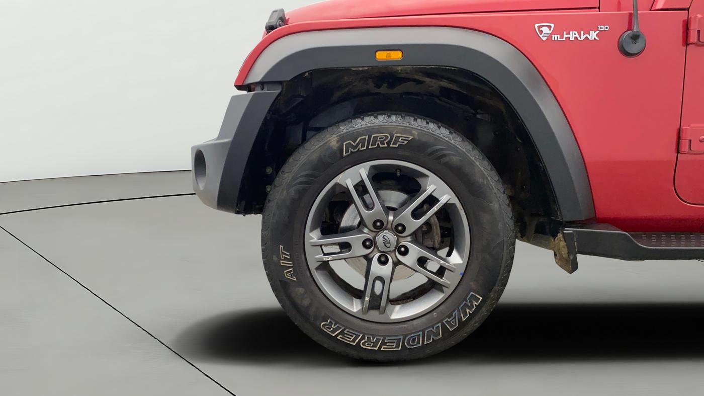 2021 Mahindra Thar LX HARD TOP 4WD MT, Diesel, Manual, 34,319 km, Left Front Wheel