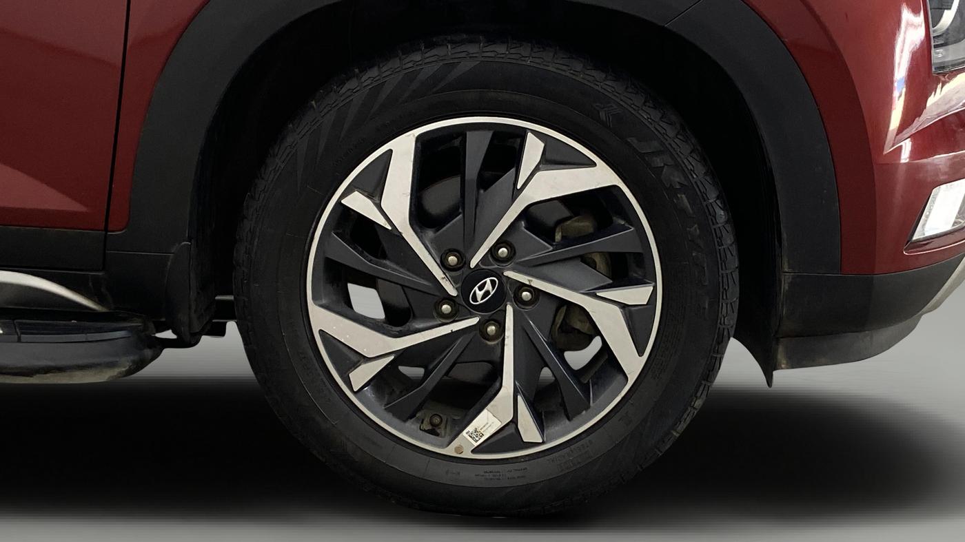 2021 Hyundai Creta SX (O) AT 1.5 DIESEL, Diesel, Automatic, 71,731 km, Right Front Wheel