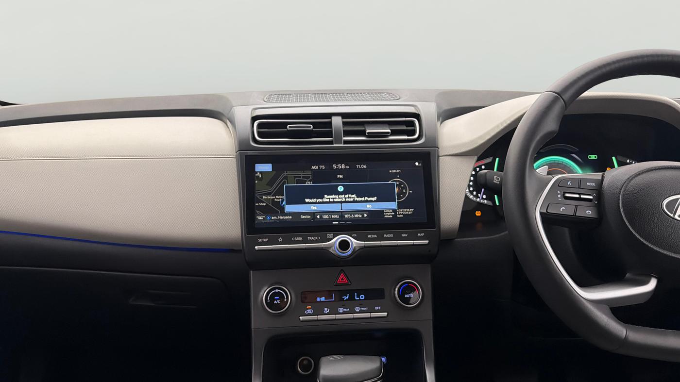 2021 Hyundai Creta SX (O) IVT 1.5 PETROL, Petrol, Automatic, 24,901 km, Air Conditioner