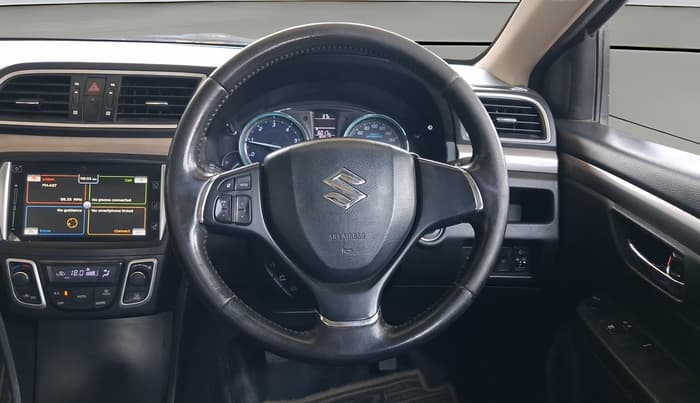 2017 Maruti Ciaz ZDI+ SHVS RS, Diesel, Manual, 93,401 km, Steering Wheel Close Up