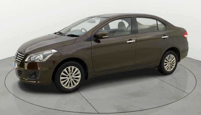 2016 Maruti Ciaz ZXI, Petrol, Manual, 80,686 km, Left Front Diagonal