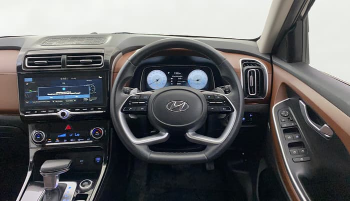 2022 Hyundai ALCAZAR PLATINUM(O) 6STR 1.5 AT, Diesel, Automatic, 78,426 km, Steering Wheel Close Up