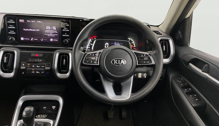2021 KIA SONET HTK PLUS 1.0 IMT, Petrol, Manual, 62,737 km, Steering Wheel Close Up