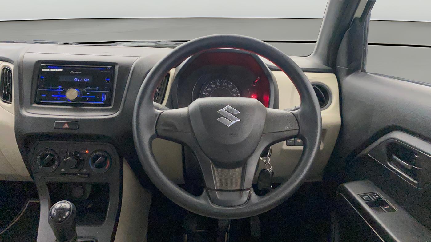 2020 Maruti New Wagon-R LXI CNG 1.0, CNG, Manual, 1,10,176 km, Steering Wheel Close Up