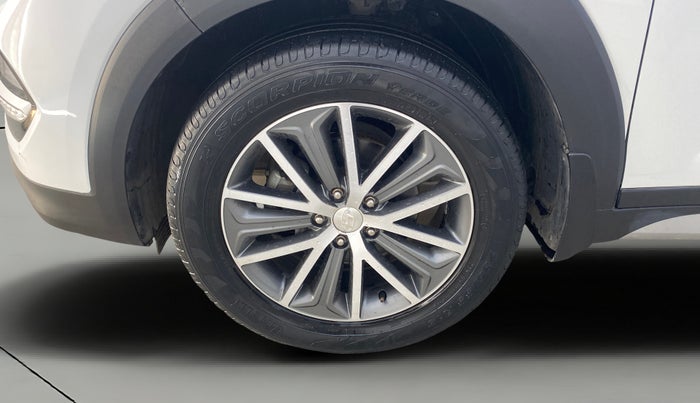 2018 Hyundai Tucson GLS 2WD AT PETROL, Petrol, Automatic, 92,925 km, Left Front Wheel