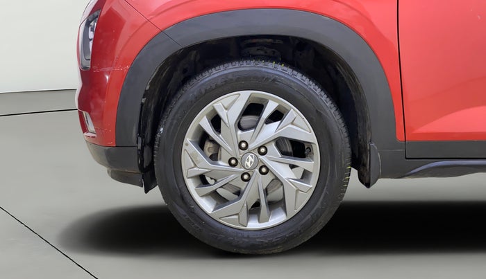 2020 Hyundai Creta SX (O) 1.4 TURBO DCT DUAL TONE, Petrol, Automatic, 65,875 km, Left Front Wheel