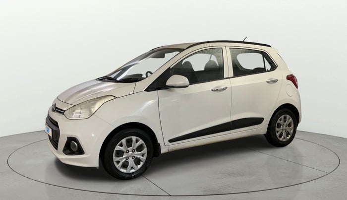 2014 Hyundai Grand i10 SPORTZ 1.2 KAPPA VTVT, Petrol, Manual, 60,821 km, Left Front Diagonal