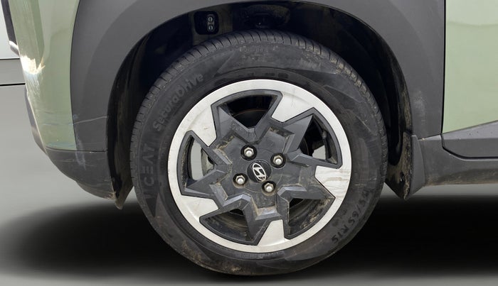 2025 Hyundai EXTER SX 1.2 MT Hy-CNG Duo , CNG, Manual, 11,096 km, Left Front Wheel