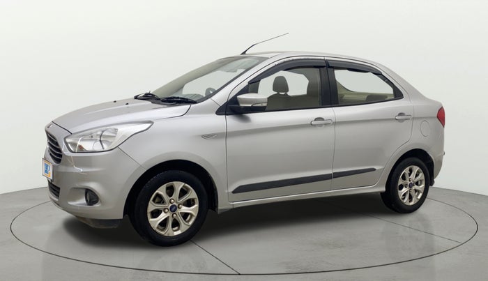 2016 Ford Figo Aspire TITANIUM 1.2 PETROL, Petrol, Manual, 80,896 km, Left Front Diagonal