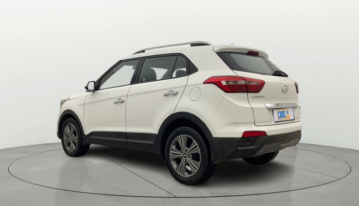 2018 Hyundai Creta SX PLUS AT 1.6 DIESEL, Diesel, Automatic, 1,18,639 km, Left Back Diagonal