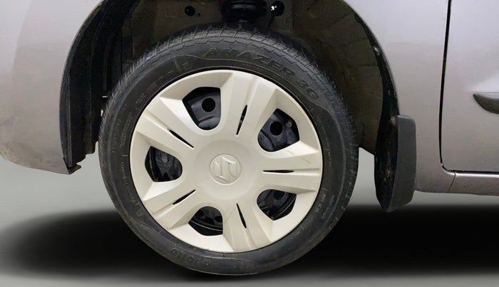 2014 Maruti Wagon R 1.0 VXI, Petrol, Manual, 19,205 km, Left Front Wheel