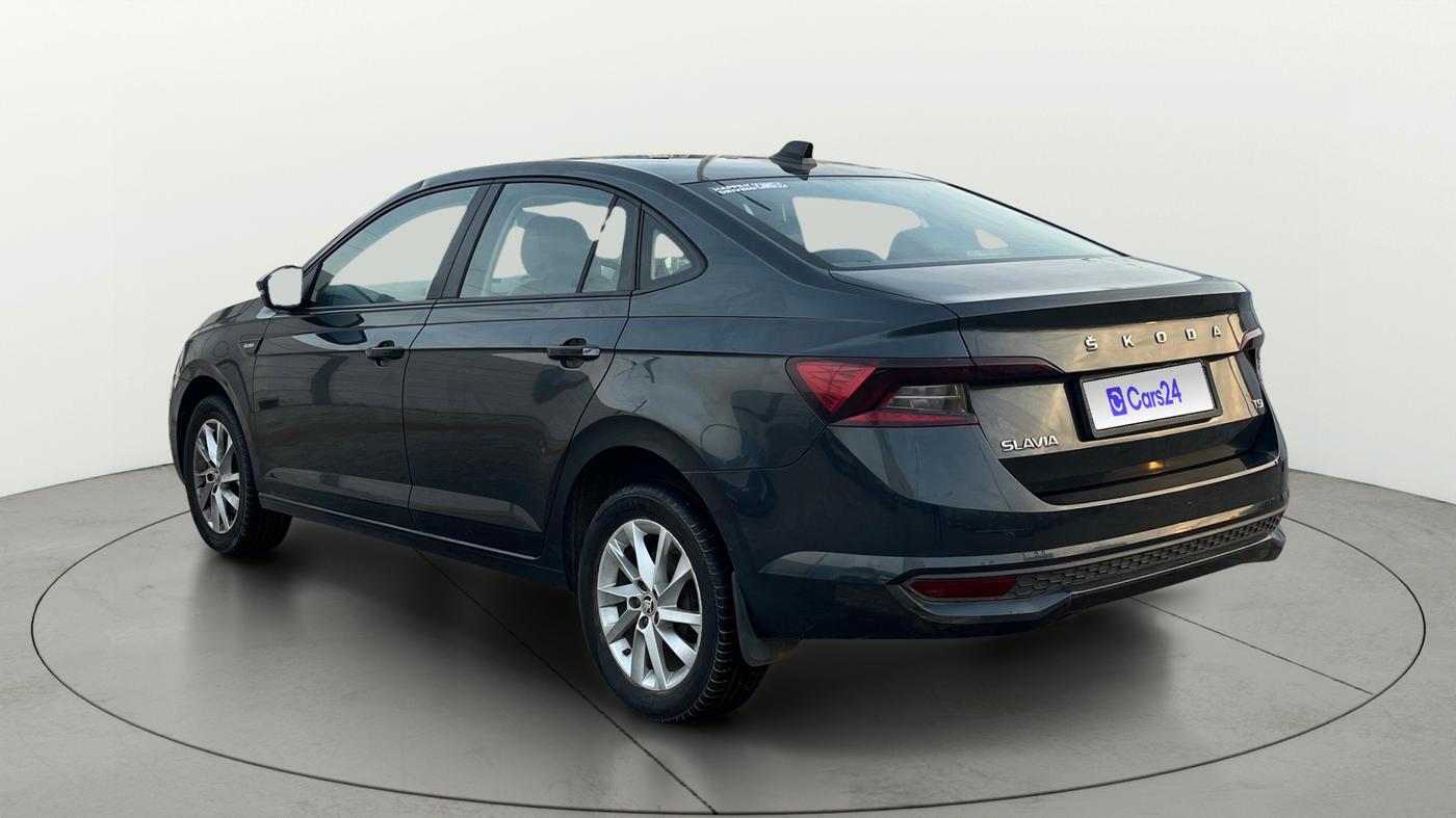 2023 Skoda SLAVIA Ambition 1.5L TSI, Petrol, Manual, 25,954 km, Left Back Diagonal
